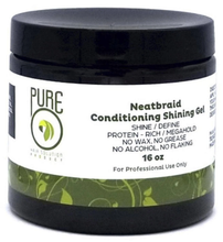 Load image into Gallery viewer, Pure O Natural NeatBraid Conditioning Shining Gel 16 oz