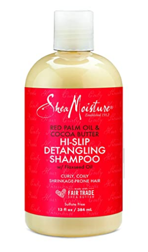 SHEA MOISTURE HAIR RED PALM OIL DETANGLE SHAMPOO 13 OZ