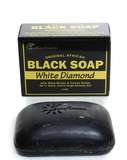 Sunflower Original African Black Soap   White Diamond with Shea and Cocoa Butter 5 ounce