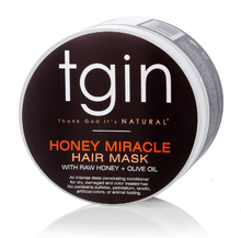 Load image into Gallery viewer, tgin Honey Miracle Hair Mask Deep Conditioner With Raw Honey &amp; Olive Oil