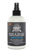 Load image into Gallery viewer, Uncle Jimmy Products Hair &amp; Beard Leave in Conditioner 8oz