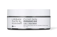 Load image into Gallery viewer, Urban Skin Rx Clear Skin Cleansing Bar | 3 in 1 Daily Cleanser, Exfoliator and Mask